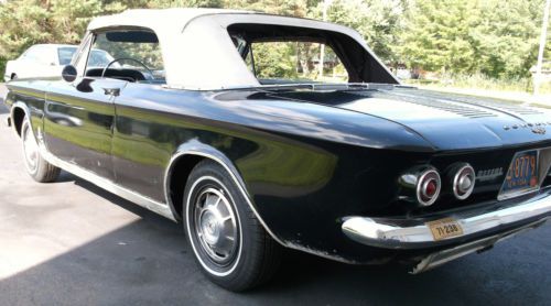 NO RESERVE 64 CORVAIR CONVERTIBLE (( TRUE BARN FIND )) ONLY 48K NEEDS SOME TLC, image 5