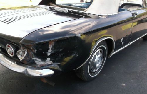 NO RESERVE 64 CORVAIR CONVERTIBLE (( TRUE BARN FIND )) ONLY 48K NEEDS SOME TLC, image 7