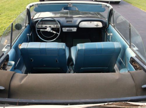 NO RESERVE 64 CORVAIR CONVERTIBLE (( TRUE BARN FIND )) ONLY 48K NEEDS SOME TLC, image 23