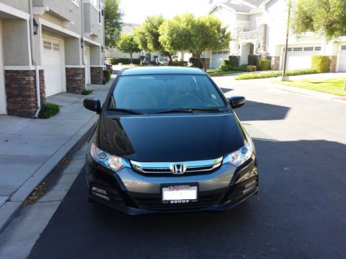 Black 2012 honda insight hatchback 4-door with extended warranty, private party.