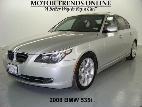 Navigation sport premium pkg sunroof bluetooth mem seats 2008 bmw 535i 32k