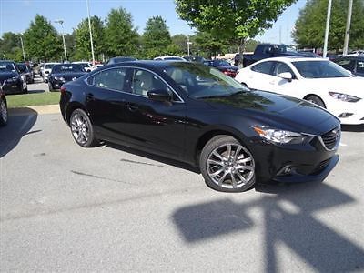 Mazda mazda6 i sport new 4 dr sedan gasoline 2.5l 4 cyl  jet blk mica