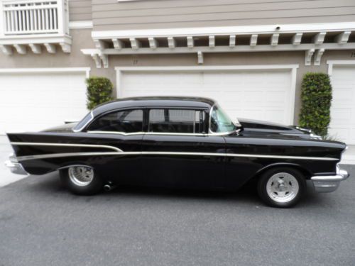 1957 chevrolet 210/bel air frame off restoration pro street/resto no reserve