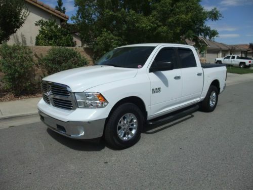 Ram 1500 big horn crew cab v6 8spd auto low miles super clean