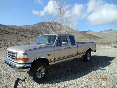 1996 ford f-250 xl extended cab pickup 2-door 7.5l
