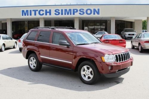 2007 jeep grand cherokee limited perfect ga carfax  4.7l v8  loaded!!