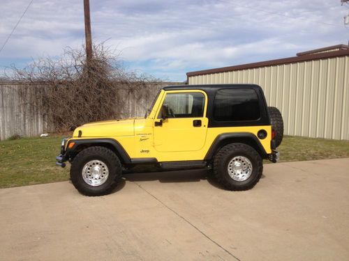 2000 jeep wrangler sport sport utility 2-door 4.0l a/c!!!