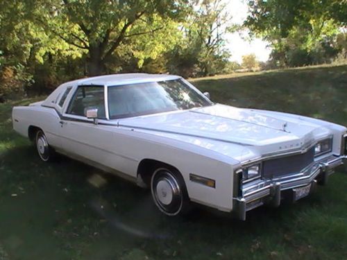 1977 cadillac eldorado biarritz coupe 2-door 7.0l