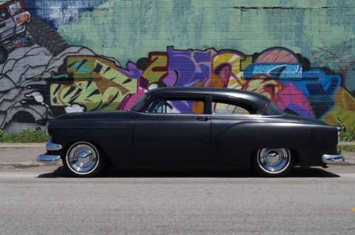 1953 chopped chevrolet bel air lead sled