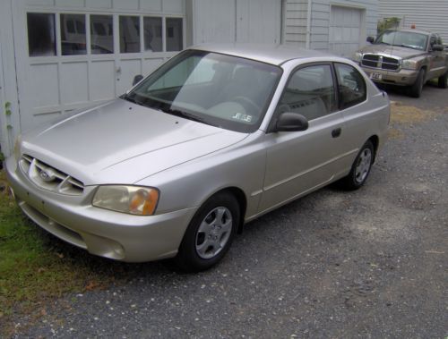 2002 hyundai accent l hatchback 3-door 1.5l