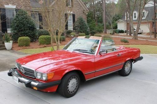 Convertible roadster low miles garage kept