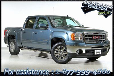 11 sierra z-71 slt 4x4 crewcab onstar leather bed cover liner factory warranty