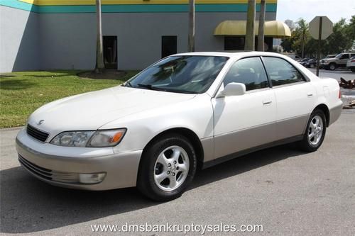 1999 lexus es 300 luxury sport 4 dr sdn no reserve us bankruptcy court auction