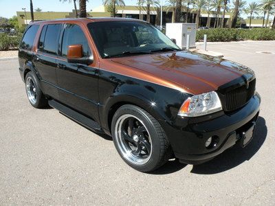 2003 lincoln aviator-only 22k original miles-awd-sema show suv-like navigator