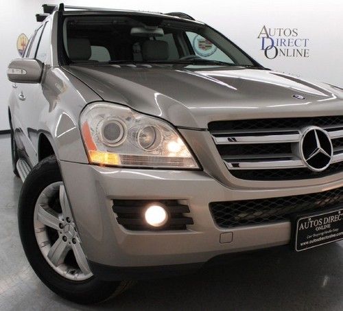 We finance 2007 mercedes-benz gl450 1 owner clean carfax navi warranty cd mroof