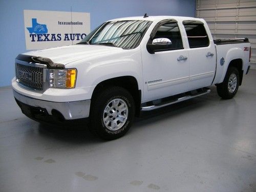 We finance!!!  2008 gmc sierra 1500 sle z-71 4x4 auto flex-fuel crew cab onstar!