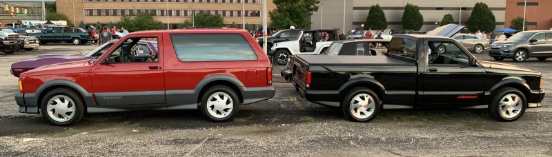 1992 gmc typhoon #324 & 1991 gmc syclone #0839 - offered as a pair.