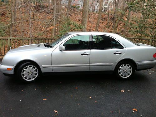 1998 mercedes benz e320, 83,340 miles, low reserve. well maintained!