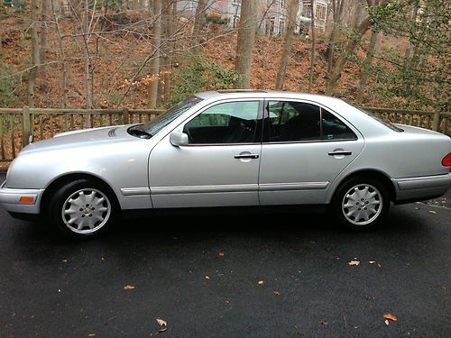 1998 mercedes benz e320, 83,340 miles, low reserve. well maintained!