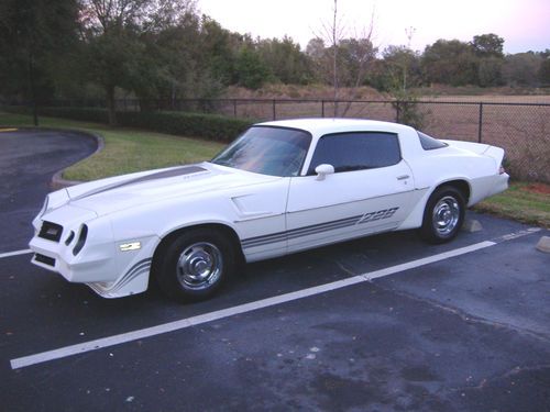 1980 camaro deluxe z/28 350  a/c orig paint 20k miles / hood air induction works