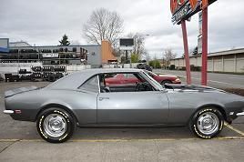 1968 chevrolet camaro 350, at, nascar tires, buckets seats, cd, flow master race