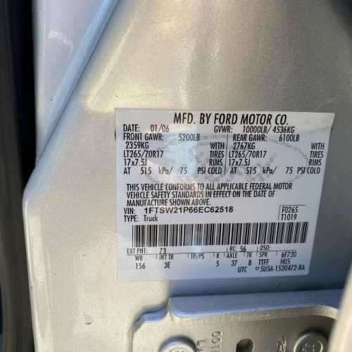 2006 FORD F-250 SUPER DUTY, US $7,999.00, image 13