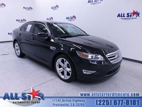 Certified 2010 ford taurus sho sedan 4-door 3.5l