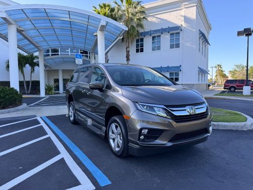 2020 honda odyssey ex-l, vmi handicap ramp van w/kneeling