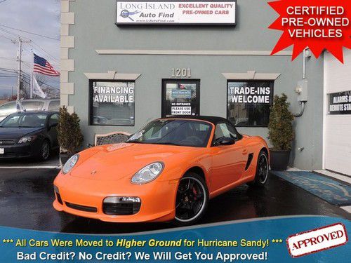 08 porsche boxster s limited rare 39/250 navi 295hp orange