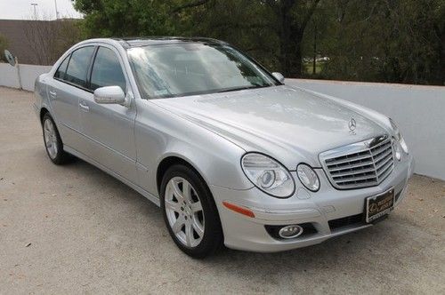 07 70k miles e350 sunroofs silver gray leather navigation panoramic roof texas