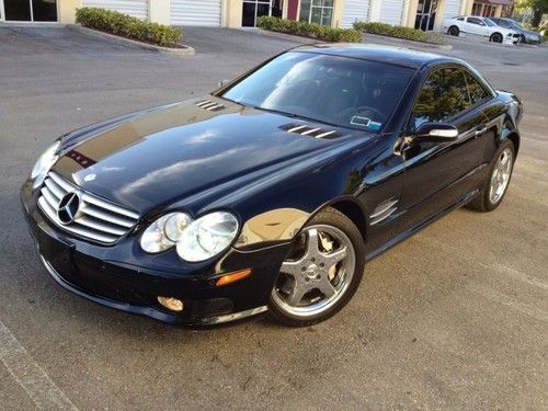 2004 mercedes-benz sl55 amg base convertible 2-door 5.5l no reserve