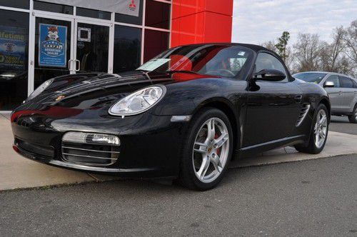 05 boxster s 6spd spt chrono hts seats $0 dn $419/mo!