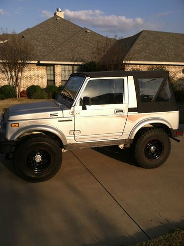 1987 suzuki samurai jx se sport utility 2-door 1.3l