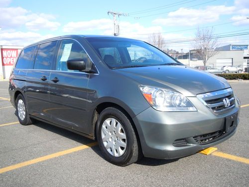 2007 honda odyssey lx mini passenger van 4-door 3.5l no reserve!