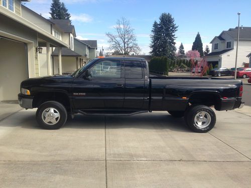 1999 dodge ram 3500 slt larime quad cab 4x4 5.9 cummins diesel dually