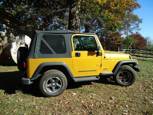 2003 jeep wrangler sport