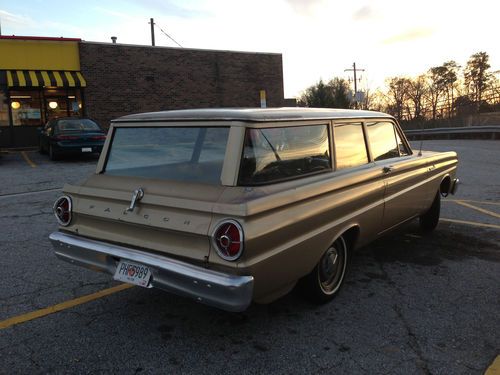 1965 ford falcon 2 door wagon