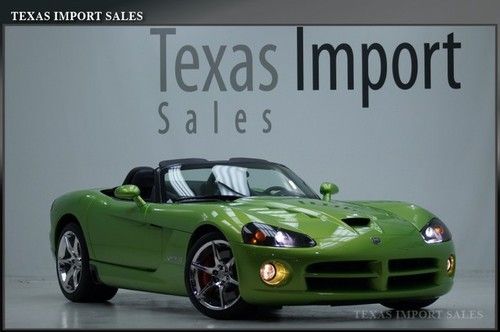 10 viper convertible 3k miles,viper snakeskin green,1.99% financing