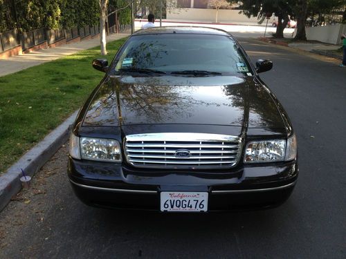 2003 ford crown victoria lx 4.6l low miles, no reserve, must see!!!