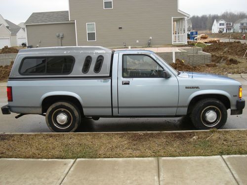 1989 dodge dakota 2wd 3.9l v6, 127k miles, cold ac, automatic, absolute auction!