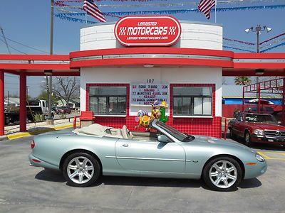 Absolutely beautiful jaguar xk8 in seafoam blue and ivory interior - low miles