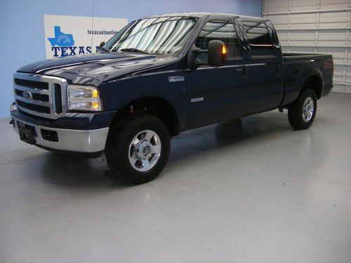 We finance!!!  2006 ford f-250 lariat 4x4 turbo diesel fx4 off-road auto tow 26k