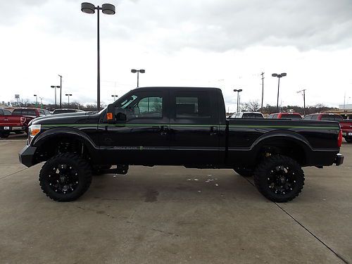 2013 ford f-250 lariat ultimate triple black monster truck