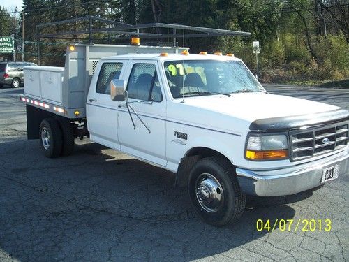 F350 lx flatbed contractors work truck