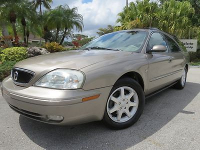 Very nice 03 mercury sable ls premium wagon-leather-loaded-only 69k-no reserve!!