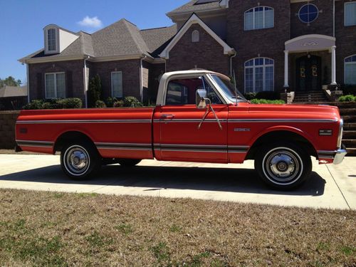 1972 chevrolet c-10 cheyenne, 93k original miles