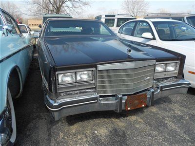 1985 cadillac eldorado biarritz - project car - no reserve