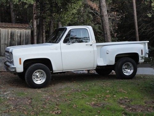 1978 chevy cheyenne stepside 4x4. only 37k original miles!! a rare find!!