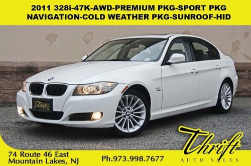 11 328i-47k-awd-premium pkg-sport pkg-navigation-cold weather pkg-sunroof-hid