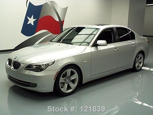 2009 bmw 528i sport sedan sunroof nav dual dvd 57k mi texas direct auto